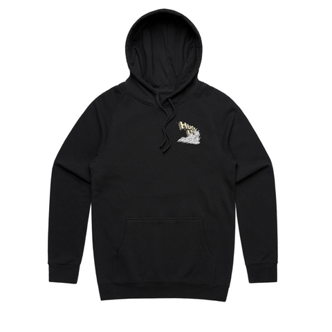 WILL YARDLEY HUCK IT HOODIE FRONT & BACK PRINT
