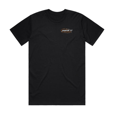 MANSWETO RACING GRANDPA UTE T-SHIRT FRONT AND BACK PRINT