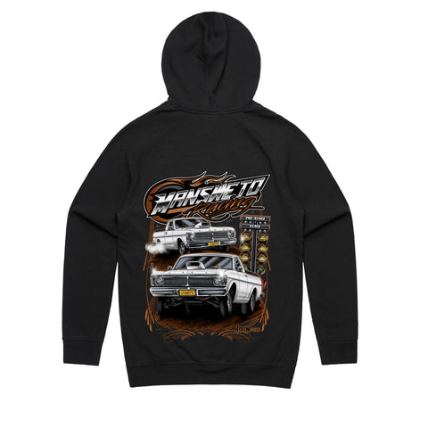 MANSWETO RACING GRANDPA UTE HOODIE FRONT & BACK PRINT