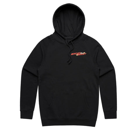 HOON CUSTOMS VL CALAIS BEACHES LOVE BOOST HOODIE FRONT AND BACK PRINT