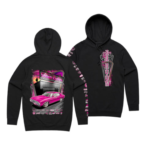 HOON CUSTOMS XAHOON HOODIE FRONT, BACK & SLEEVE PRINT