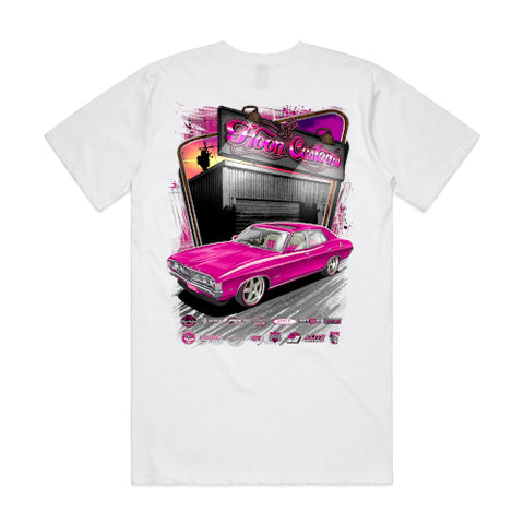 HOON CUSTOMS XAHOON T-SHIRT FRONT AND BACK PRINT