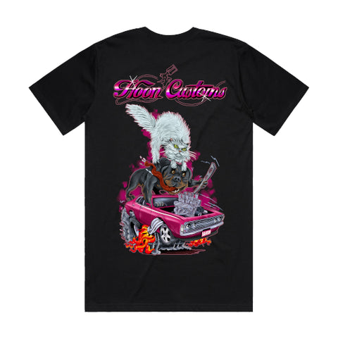 HOON CUSTOMS WAMPA, VADER & XAHOON T-SHIRT FRONT AND BACK PRINT