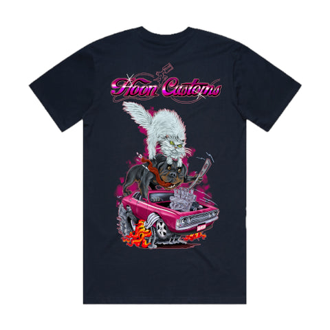 HOON CUSTOMS WAMPA, VADER & XAHOON T-SHIRT FRONT AND BACK PRINT