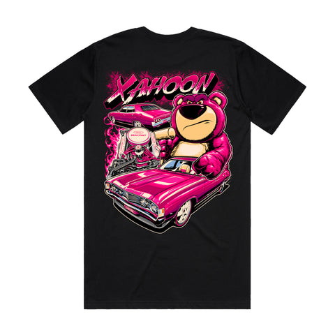 HOON CUSTOMS XAHOON LOTSO T-SHIRT FRONT AND BACK PRINT