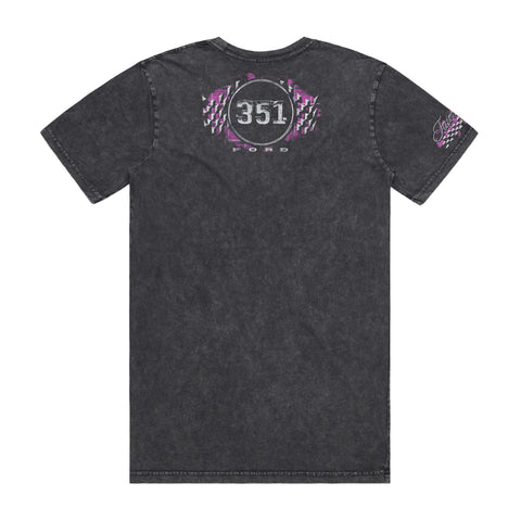 HOON CUSTOMS XAHOON STONE WASH BOOTLEG T-SHIRT FRONT, BACK & SLEEVE PRINT