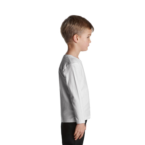 AS COLOUR KIDS STAPLE L/S TEE - 3007