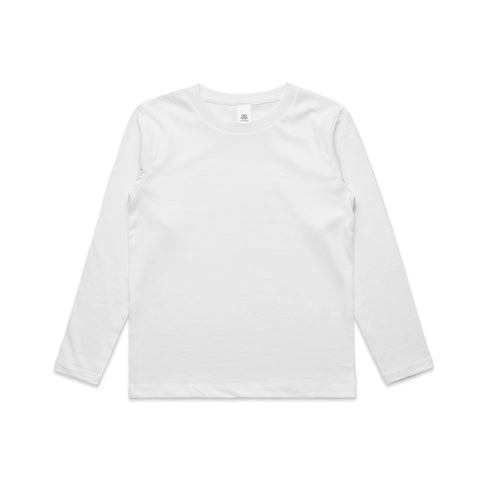 AS COLOUR KIDS STAPLE L/S TEE - 3007