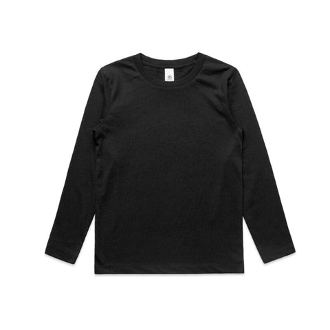 AS COLOUR YOUTH STAPLE L/S TEE – 3008