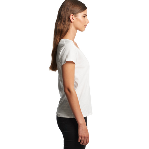 AS COLOUR WOMEN'S CHLOE V-NECK - 4015