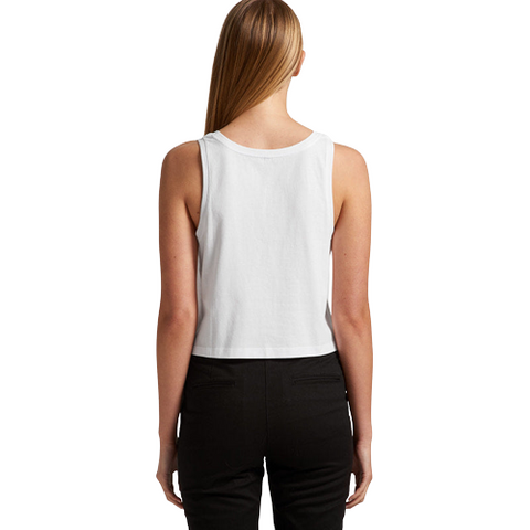 AS COLOUR WOMEN’S CROP SINGLET – 4031