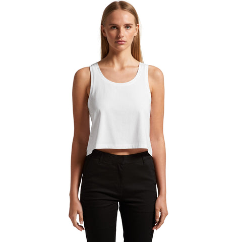 AS COLOUR WOMEN’S CROP SINGLET – 4031