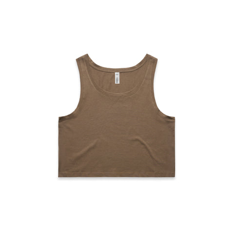 AS COLOUR WOMEN’S CROP SINGLET – 4031