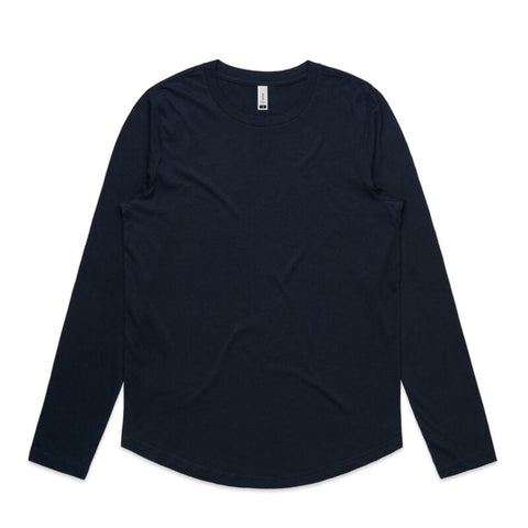 AS COLOUR WOMEN’S CURVE L/S TEE – 4055