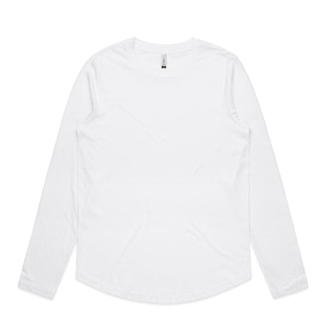 AS COLOUR WOMEN’S CURVE L/S TEE – 4055