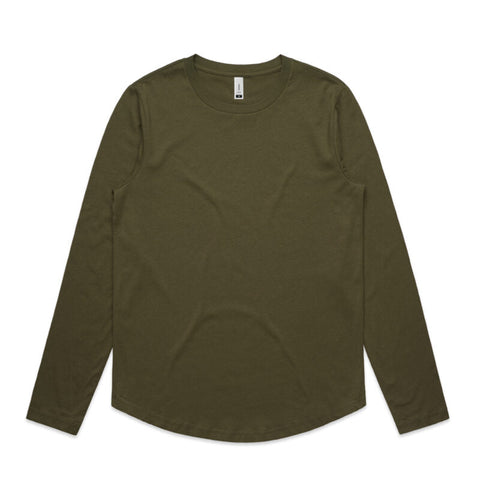 AS COLOUR WOMEN’S CURVE L/S TEE – 4055