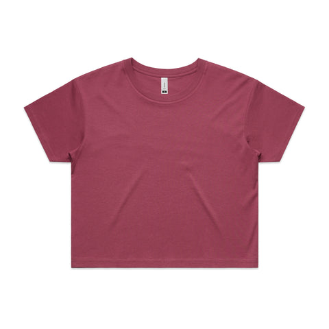 AS COLOUR WOMEN'S CROP TEE - 4062