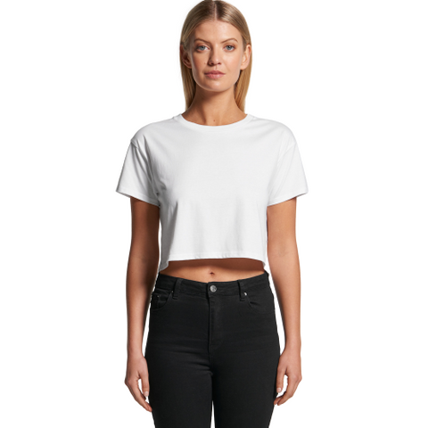 AS COLOUR WOMEN'S CROP TEE - 4062