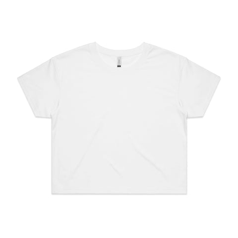 AS COLOUR WOMEN'S CROP TEE - 4062