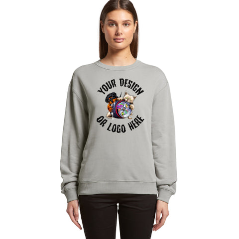 AS COLOUR WOMEN'S PREMIUM CREW - 4121
