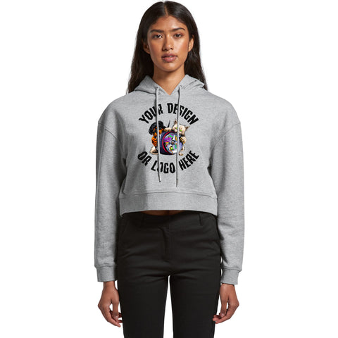 AS COLOUR WOMEN’S CROP HOOD – 4122