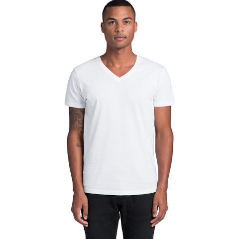 AS COLOUR MENS TARMAC V-NECK TEE - 5003
