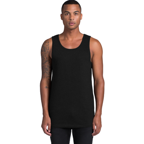 AS COLOUR MENS LOWDOWN SINGLET - 5007