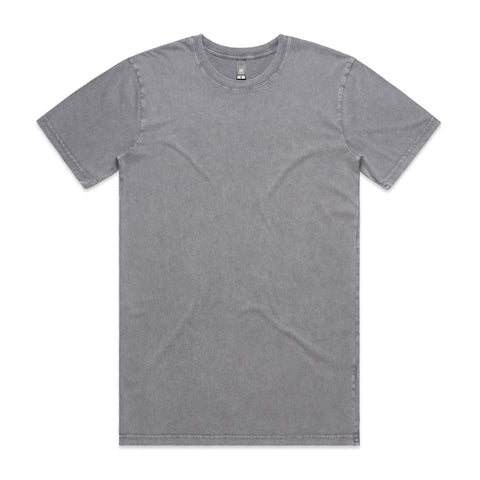 AS COLOUR MENS STONE WASH STAPLE TEE - 5040