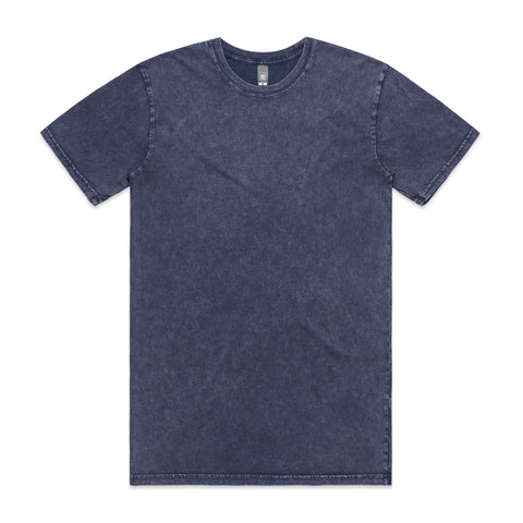 AS COLOUR MENS STONE WASH STAPLE TEE - 5040