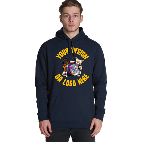 AS COLOUR MENS STENCIL HOOD - 5102