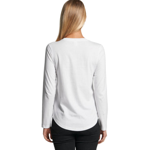 AS COLOUR WOMEN’S CURVE L/S TEE – 4055
