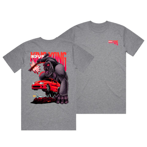 HOON CUSTOMS SUPRA & KING KONG T-SHIRT FRONT AND BACK PRINT