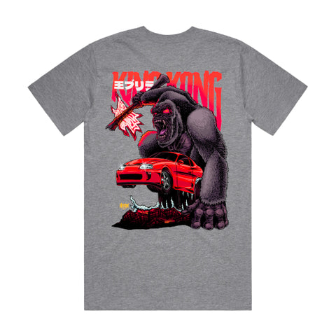 HOON CUSTOMS SUPRA & KING KONG T-SHIRT FRONT AND BACK PRINT