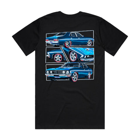 HOON CUSTOMS GSHOON T-SHIRT FRONT AND BACK PRINT