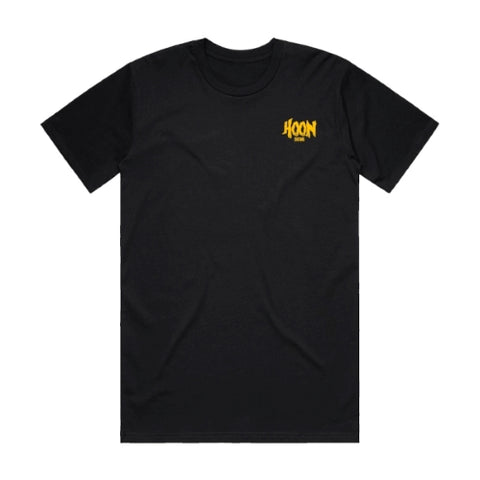 HOON CUSTOMS PRINTING LOGO T-SHIRT FRONT AND BACK PRINT