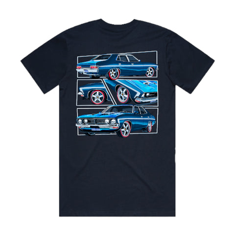 HOON CUSTOMS GSHOON T-SHIRT FRONT AND BACK PRINT
